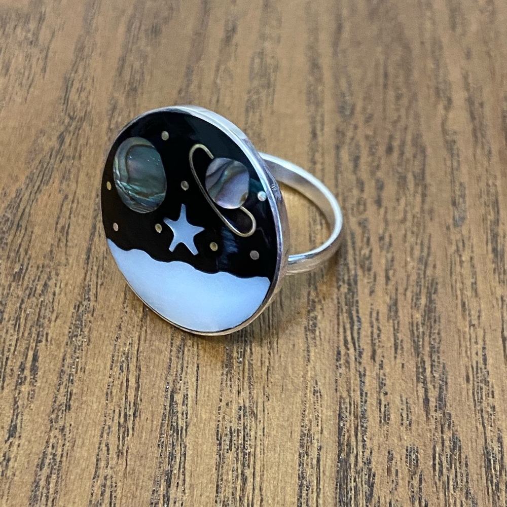 Adjustable Celestial Ring - image 1